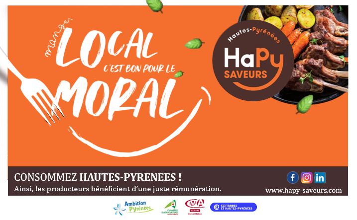 « HaPy Saveurs, manger local c’est bon pour le moral ! »